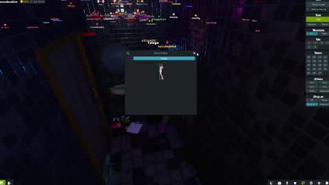 Snapshot of little_doll25 chatting on 10.24.25 Succubus Blue online show from 10.24.25