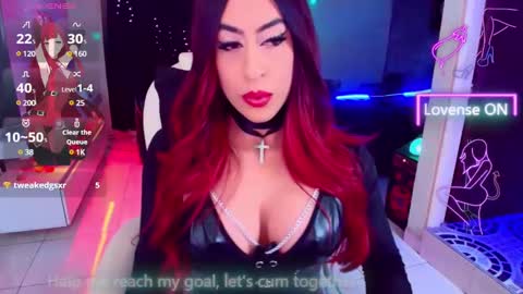 Snapshot of lizagothdoll chatting on 01.23.25 Liza Goth online show from 01.23.25