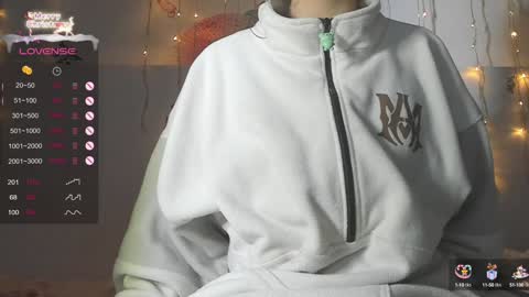 Snapshot of lizzy_kawuaii chatting on 01.02.25 lizzy online show from 01.02.25