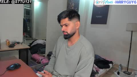 Snapshot of lovehairyindian chatting on 12.12.24 Indian hairy online show from 12.12.24