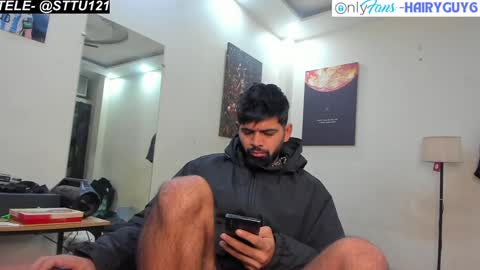 Snapshot of lovehairyindian chatting on 12.24.24 Indian hairy online show from 12.24.24