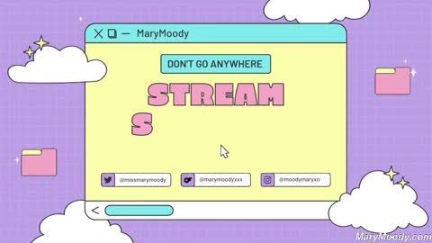 Snapshot of marymoody chatting on 02.16.25 Mary Moody online show from 02.16.25