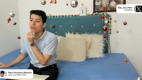 Snapshot of max_and_peter chatting on 01.04.25 max_and_peter online show from 01.04.25