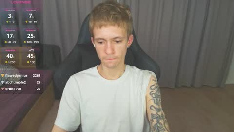 Snapshot of max_gen chatting on 02.08.25 Max Gen with tats 24years  And Ethan without tats 20 years online show from 02.08.25