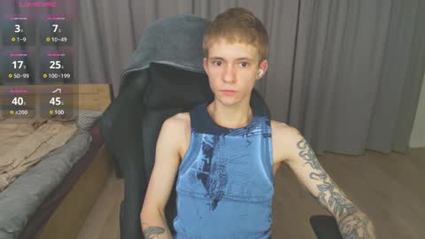 Snapshot of max_gen chatting on 02.09.25 Max Gen with tats 24years  And Ethan without tats 20 years online show from 02.09.25