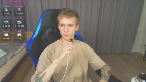 Snapshot of max_gen chatting on 02.10.25 Max Gen with tats 24years  And Ethan without tats 20 years online show from 02.10.25