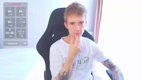 Snapshot of max_gen chatting on 02.24.25 Max Gen with tats 24years  And Ethan without tats 20 years online show from 02.24.25