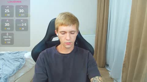 Snapshot of max_gen chatting on 09.28.25 Max Gen with tats 24years  And Ethan without tats 20 years online show from 09.28.25