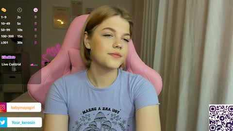 Snapshot of maya_blonde18 chatting on 12.02.24 Maya online show from 12.02.24