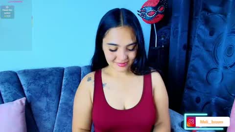 Snapshot of meli__brown chatting on 09.24.25 Independent model online show from 09.24.25