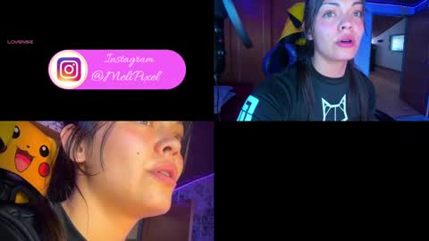 Snapshot of meli_pixel chatting on 03.10.25 MELISSA online show from 03.10.25