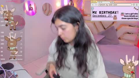 Snapshot of meraki_fraise chatting on 12.23.24 online show from 12.23.24
