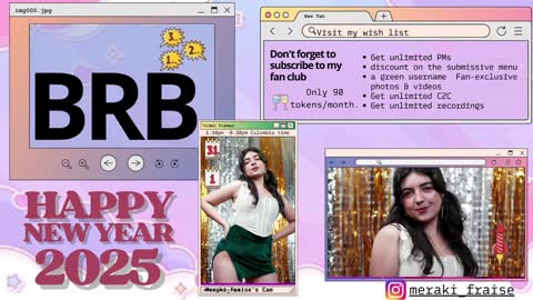 Snapshot of meraki_fraise chatting on 01.03.25 online show from 01.03.25