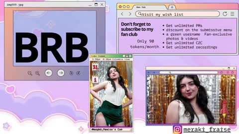 Snapshot of meraki_fraise chatting on 01.11.25 online show from 01.11.25