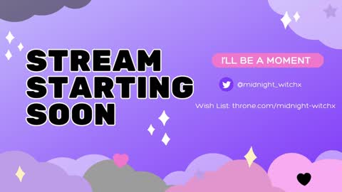 Snapshot of midnightwitchx chatting on 01.02.25 Midnight online show from 01.02.25