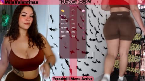 Snapshot of milavalentinax chatting on 10.09.25 Mila Valentina online show from 10.09.25
