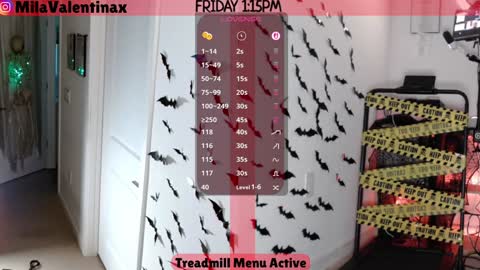 Snapshot of milavalentinax chatting on 10.17.25 Mila Valentina online show from 10.17.25