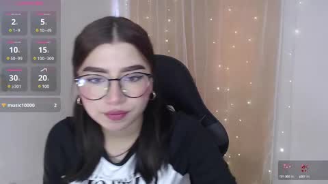 Snapshot of mily_thomson_b chatting on 01.12.25 Mily online show from 01.12.25