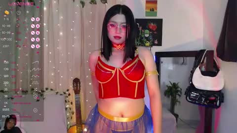 Snapshot of mily_thomson_b chatting on 10.11.25 Mily online show from 10.11.25