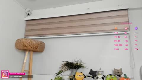 Snapshot of missbrasil_ chatting on 11.05.25 Sara Vanegas online show from 11.05.25