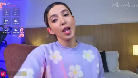 Snapshot of missmonaco chatting on 02.19.25 Emma Rivera online show from 02.19.25