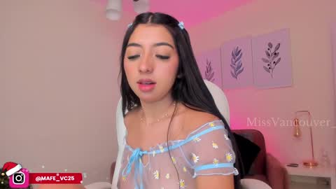 Snapshot of missvancouver_ chatting on 12.10.24 Mafe Jimenez online show from 12.10.24