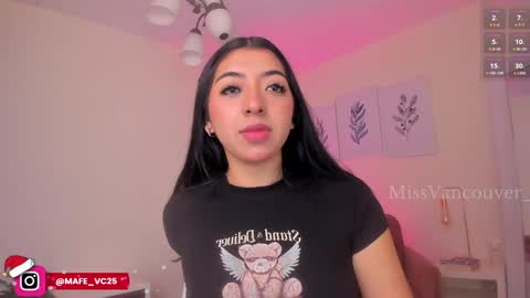 Snapshot of missvancouver_ chatting on 12.12.24 Mafe Jimenez online show from 12.12.24