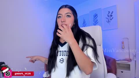 Snapshot of missvancouver_ chatting on 01.07.25 Mafe Jimenez online show from 01.07.25