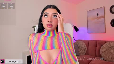 Snapshot of missvancouver_ chatting on 01.27.25 Mafe Jimenez online show from 01.27.25