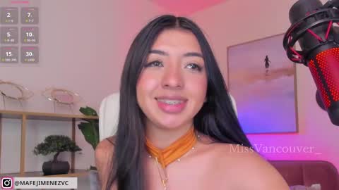 Snapshot of missvancouver_ chatting on 02.20.25 Mafe Jimenez online show from 02.20.25