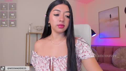 Snapshot of missvancouver_ chatting on 03.03.25 Mafe Jimenez online show from 03.03.25