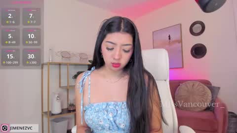 Snapshot of missvancouver_ chatting on 03.09.25 Mafe Jimenez online show from 03.09.25