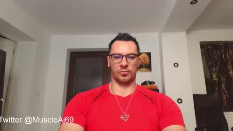 Snapshot of muscleaj69 chatting on 10.13.25 AJ online show from 10.13.25