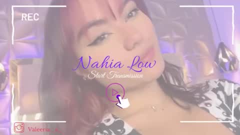 Snapshot of nahia_low chatting on 03.04.25 Valeria online show from 03.04.25