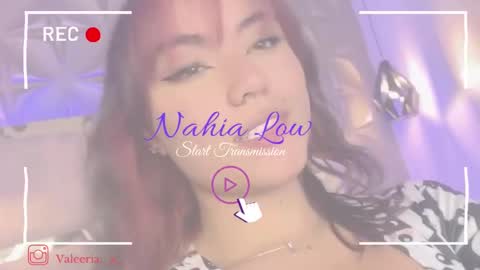 Snapshot of nahia_low chatting on 03.05.25 Valeria online show from 03.05.25