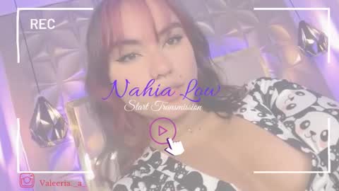 Snapshot of nahia_low chatting on 03.06.25 Valeria online show from 03.06.25