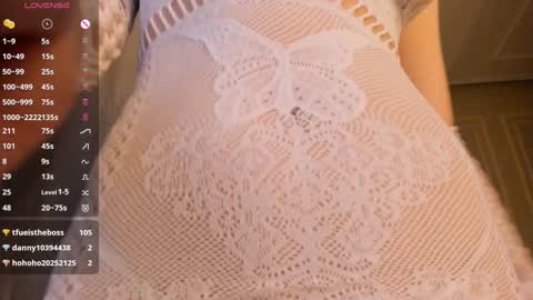 Snapshot of naomi_san chatting on 01.14.25 Naomi online show from 01.14.25