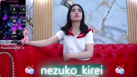 Snapshot of nezuko_kirei chatting on 11.26.25 Nezu online show from 11.26.25
