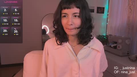 Snapshot of nina_just chatting on 01.18.25 Nina. online show from 01.18.25