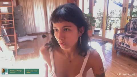 Snapshot of nina_just chatting on 09.13.25 Nina. online show from 09.13.25
