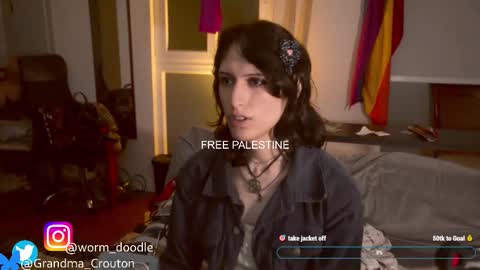 Snapshot of noreallyilikepeanuts chatting on 09.16.25 Ariane online show from 09.16.25