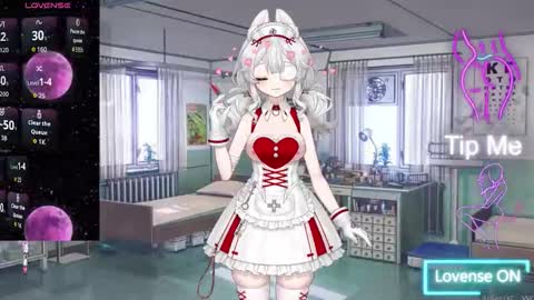 Snapshot of nyxie_chan chatting on 10.19.25 Nyxie online show from 10.19.25