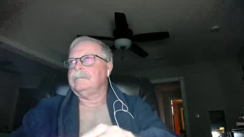 Snapshot of oldlakeguy chatting on 02.20.25 OldLakeGuy online show from 02.20.25