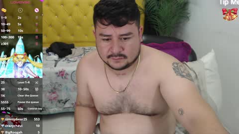 Snapshot of oso_gael chatting on 12.23.24 Bear Gael online show from 12.23.24