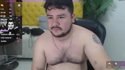 Snapshot of oso_gael chatting on 01.16.25 Bear Gael online show from 01.16.25