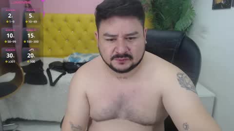 Snapshot of oso_gael chatting on 03.05.25 Bear Gael online show from 03.05.25