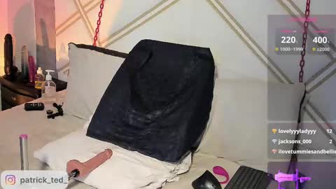 Snapshot of patrickted chatting on 02.22.25 patrick ted online show from 02.22.25