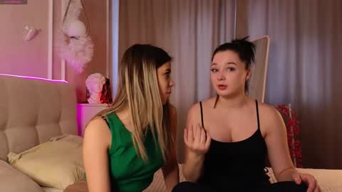 Lora black  and Lili blonde welcome you here online show from 01.18.25