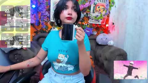 Snapshot of ravenn_20 chatting on 10.27.25 RavenN online show from 10.27.25