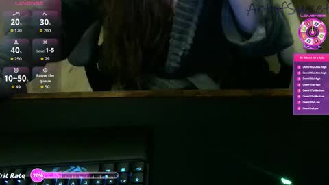 realartofslut online show from 09.12.25